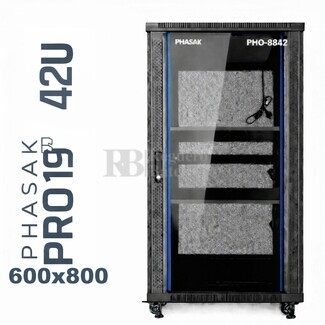 Armario Rack 42U 800x800 | Phasak Pro PHO-8842 19 In